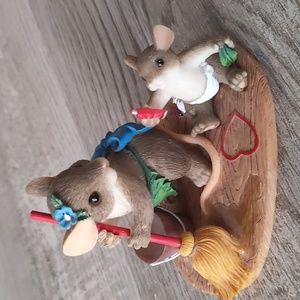 Charming tails "You can't wash away my love" figurine